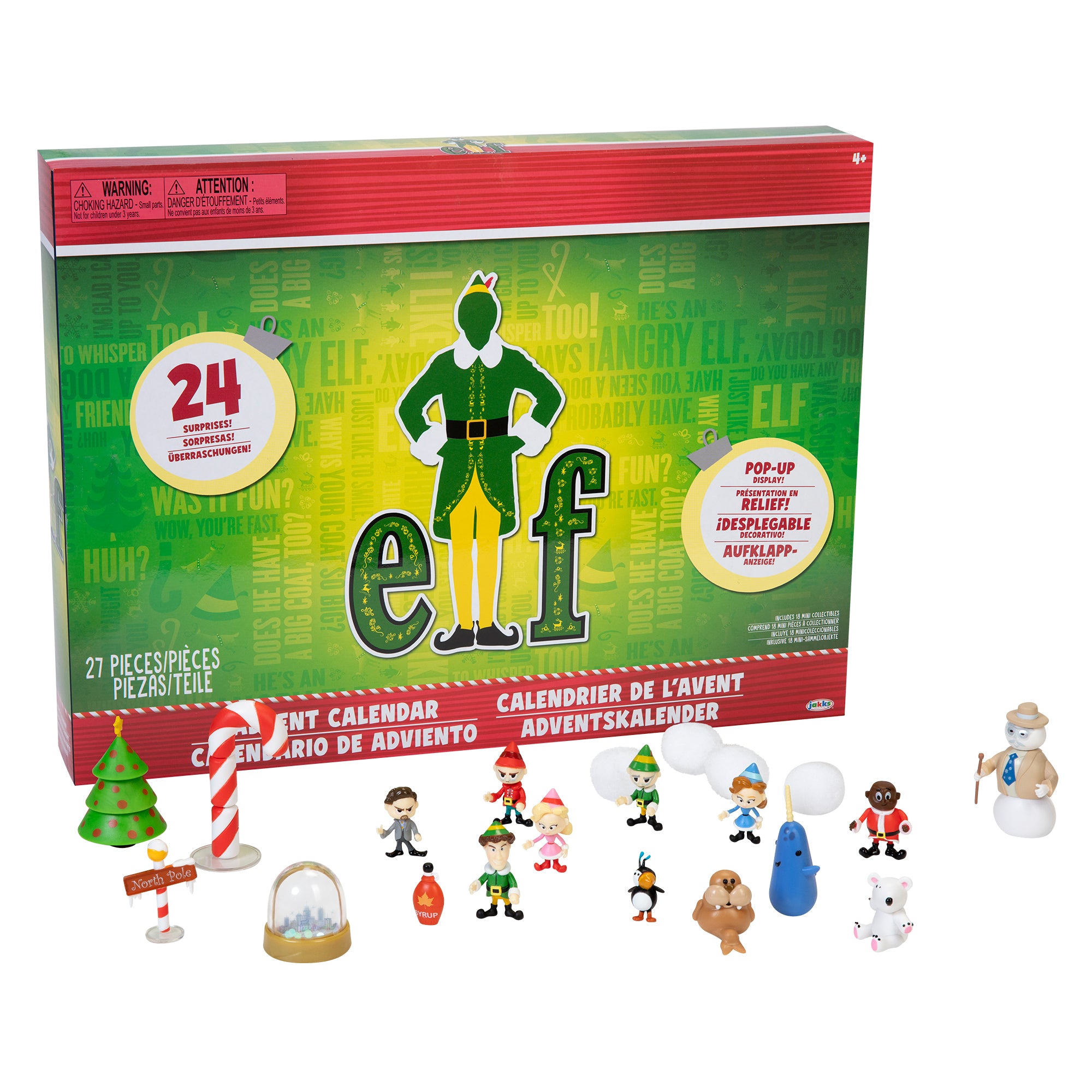 Christmas Advent Calendar 2023 Christmas Elf Doll Creature Figures