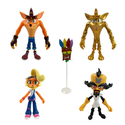 Crash Bandicoot - 4.5-inch Figures MultiPack