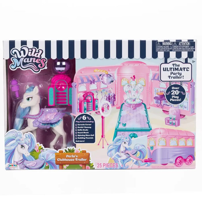 Perla's Clubhouse Trailer Playset