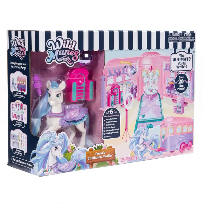 Perla's Clubhouse Trailer Playset