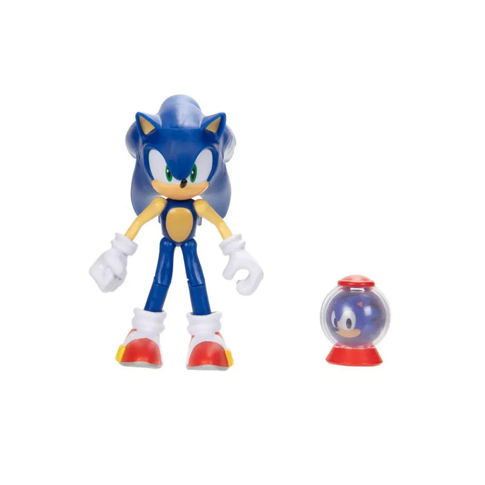 Sonic the Hedgehog - 4-inch Sonic with Item Box