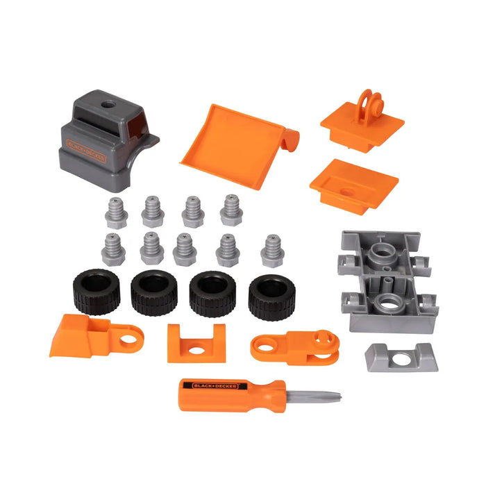 Black + Decker - 2-in-1 Built-It Kit (Excavator + Bulldozer)