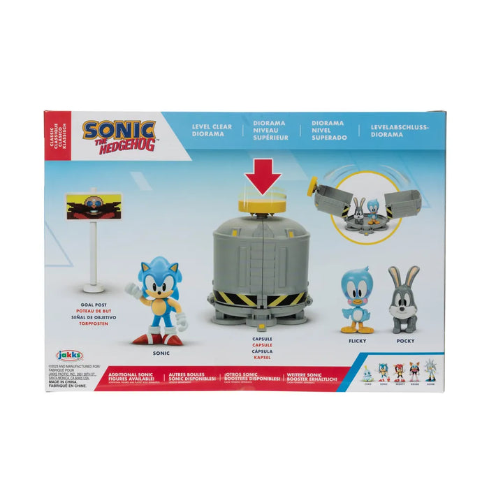 Sonic - 2.5-inch Level Clear Diorama Set