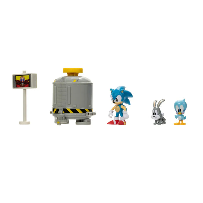 Sonic - 2.5-inch Level Clear Diorama Set