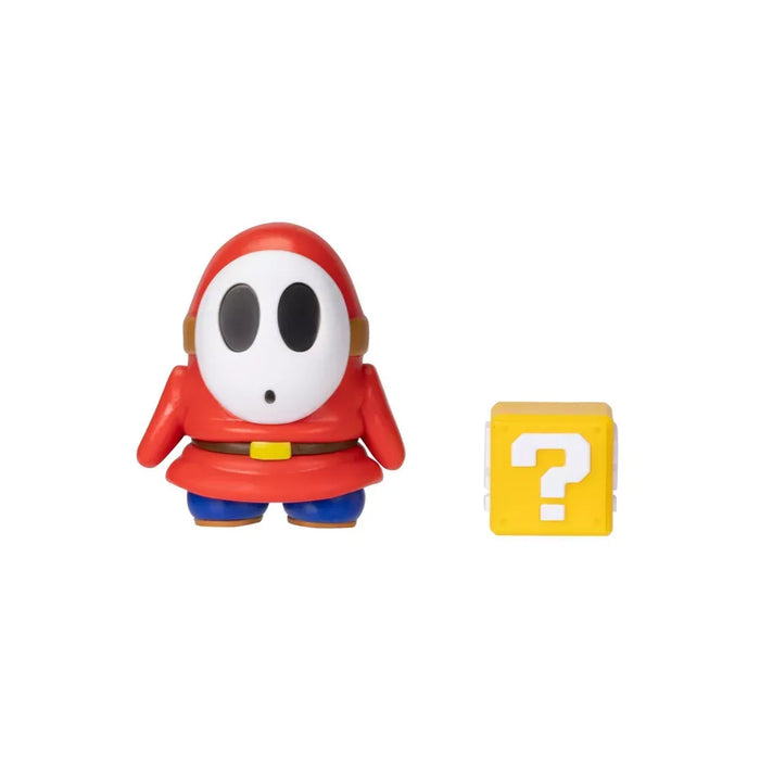 Nintendo - 4-inch Red Shy Guy with Question Block