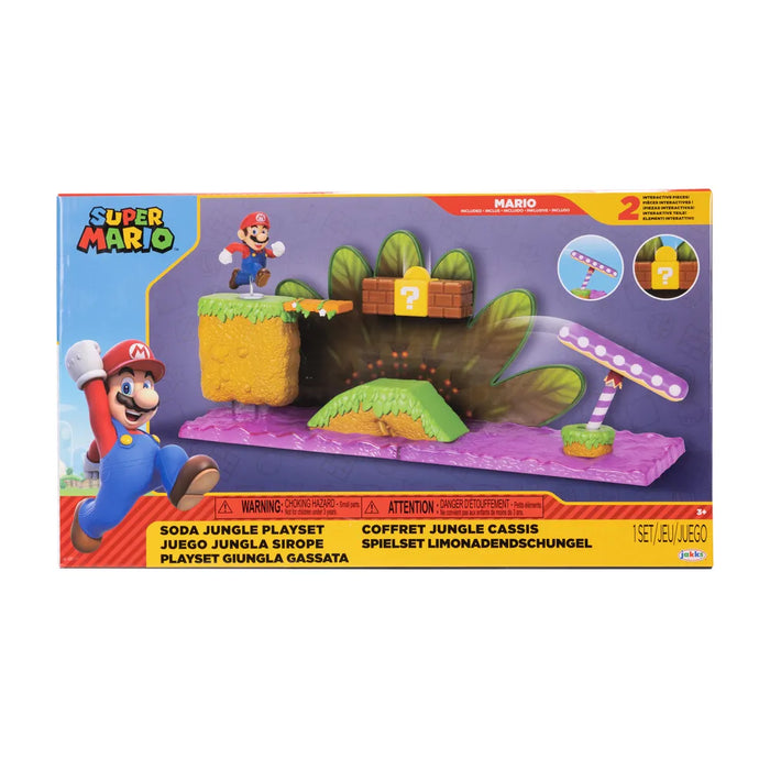 Nintendo - 2.5-inch Soda Jungle Playset