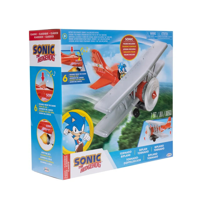 2.5" Tornado Biplane Playset