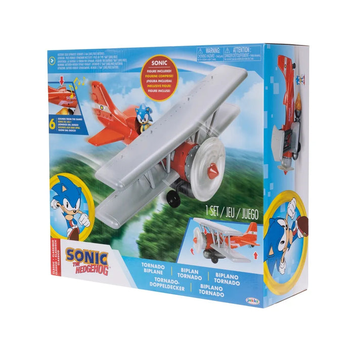 2.5" Tornado Biplane Playset