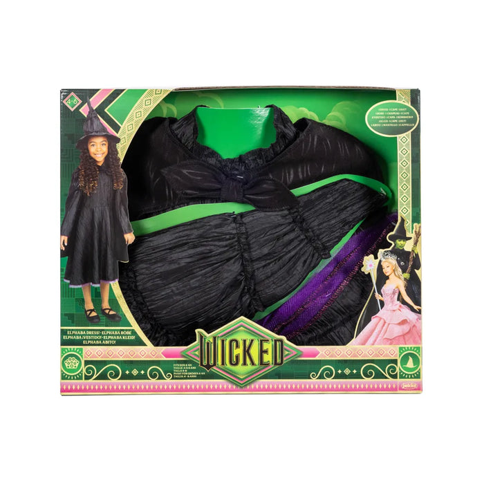 Deluxe Elphaba Black Dress & Accessories