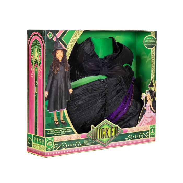 Deluxe Elphaba Black Dress & Accessories