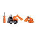 Black + Decker - 2-in-1 Built-It Kit (Excavator + Bulldozer)