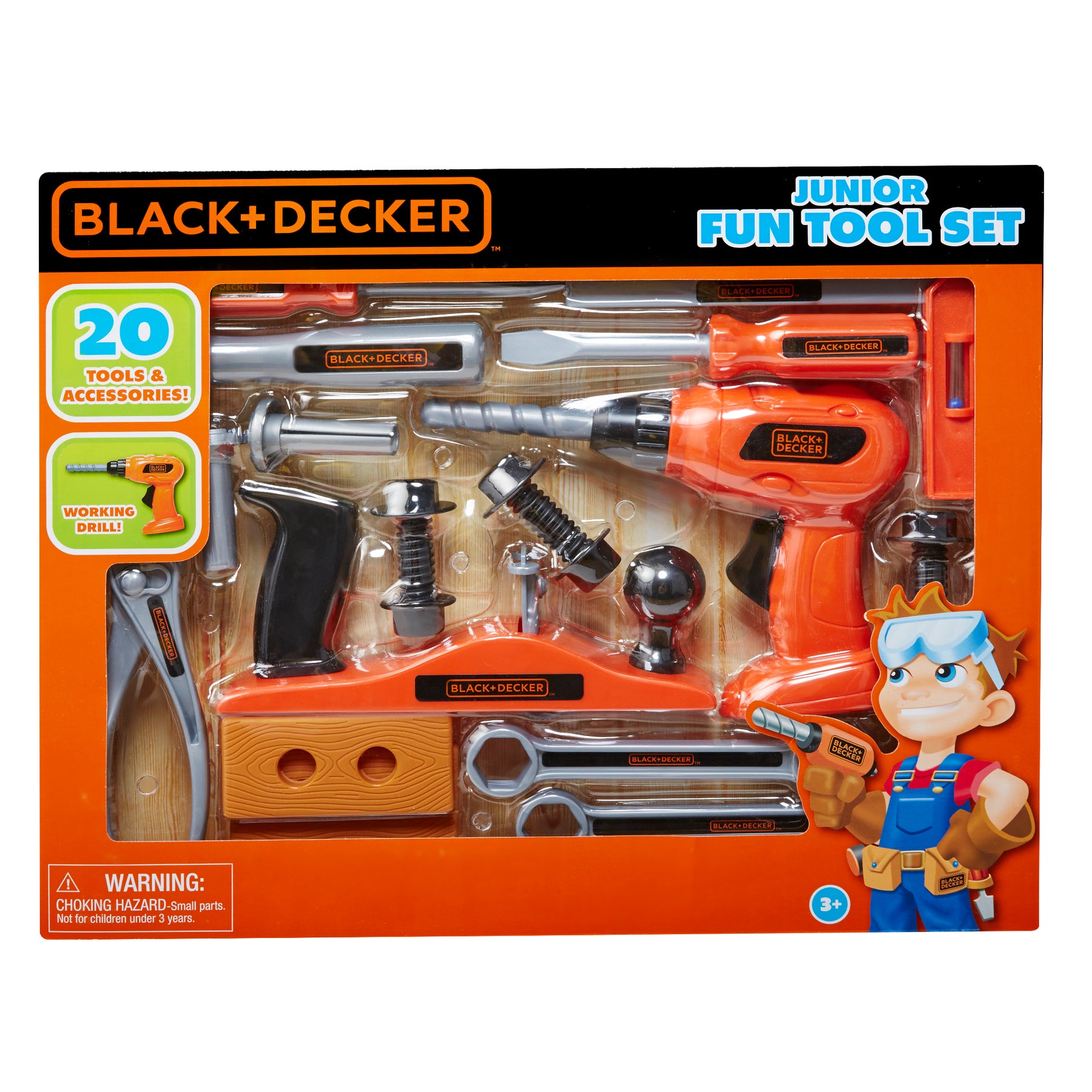 Black + Decker Junior Fun Set 20 Pieces – JAKKSstore