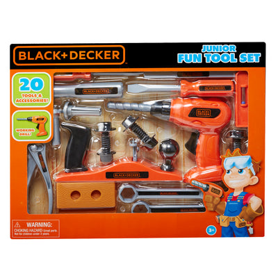 Black + Decker Junior Fun Set 20 Pieces