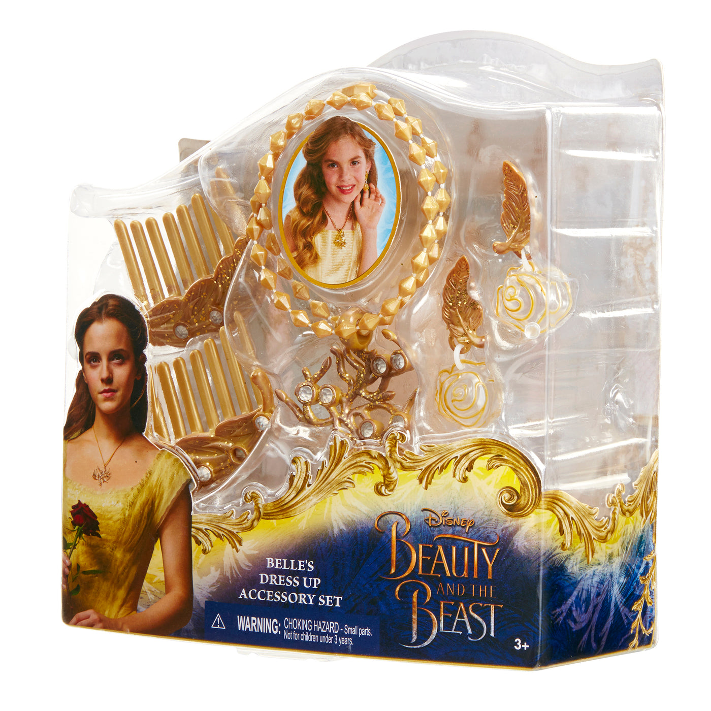 Disney Beauty & The Beast Live Action Belle's Dress Up Accessory Set Playset