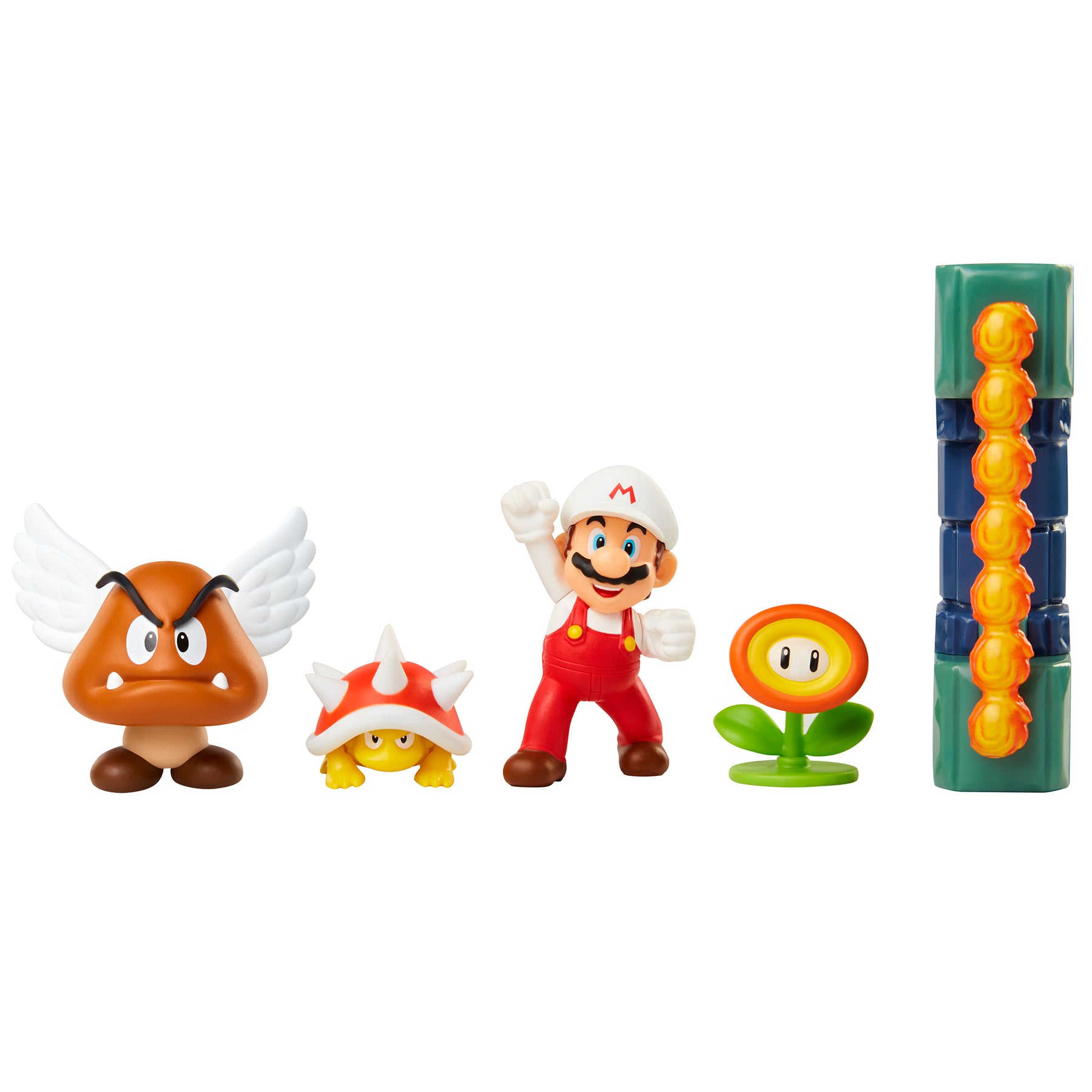 Coffret Diorama Super Mario 5 figurines