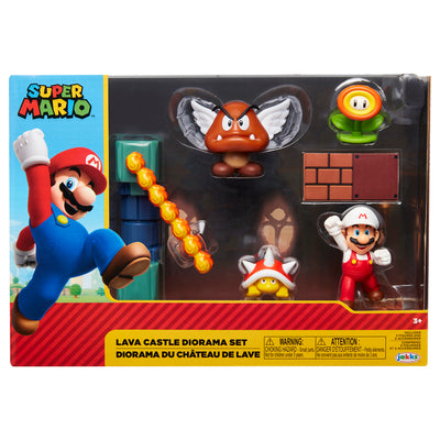 Nintendo 2.5' Super Mario Lava Castle Diorama