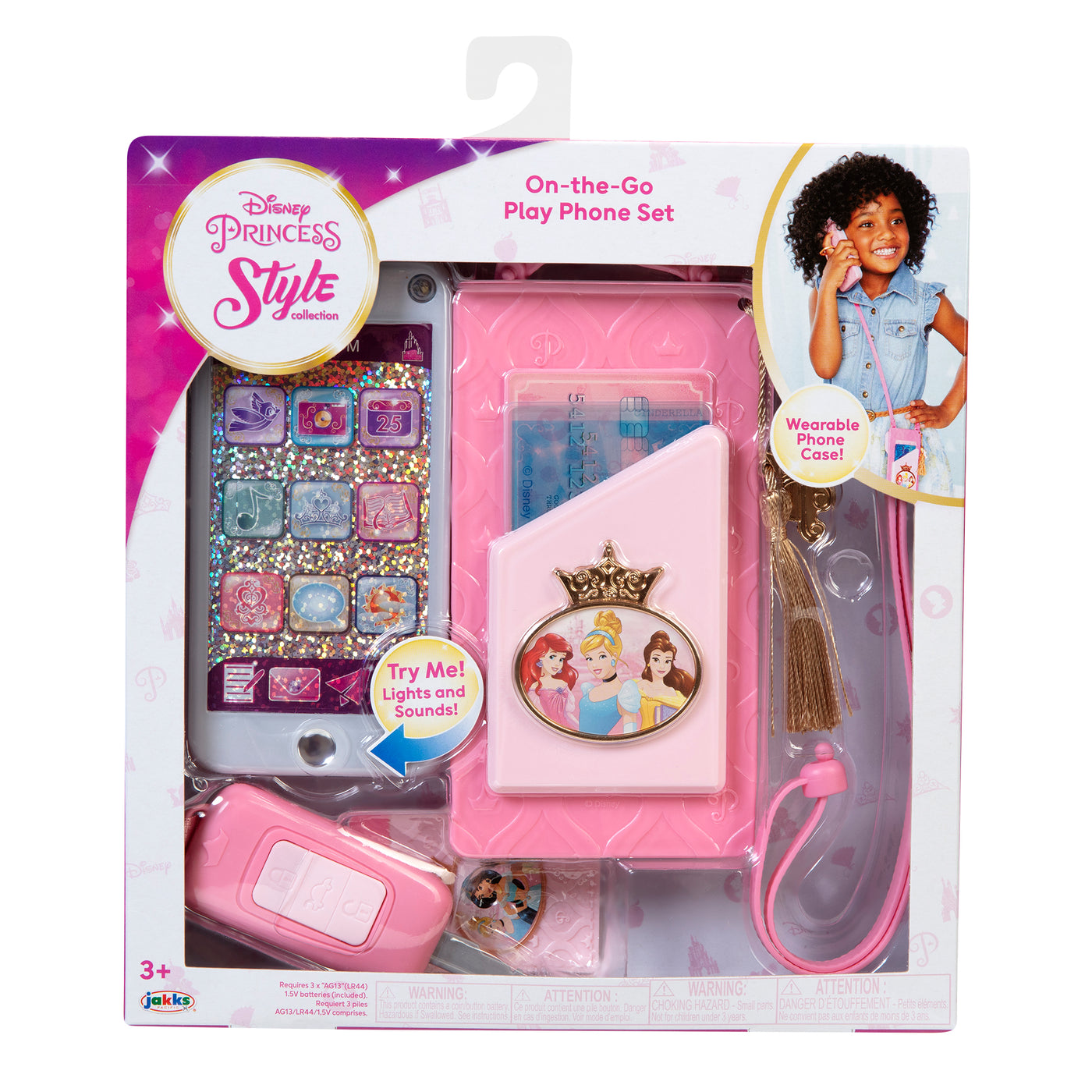 Disney Princess Style Collection On the Go Phone Set