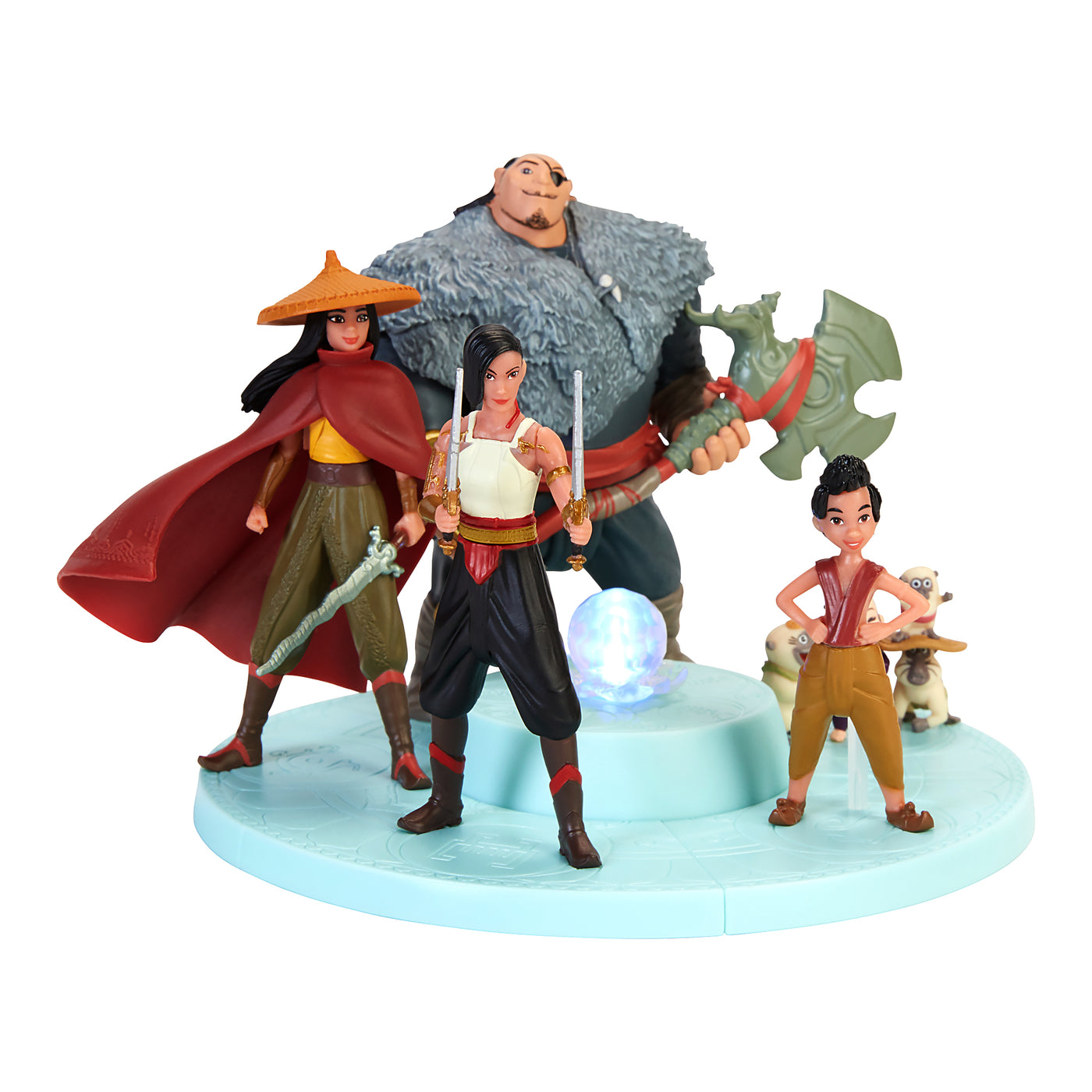 Disney Raya and the Last Dragon Cast Figurine Set