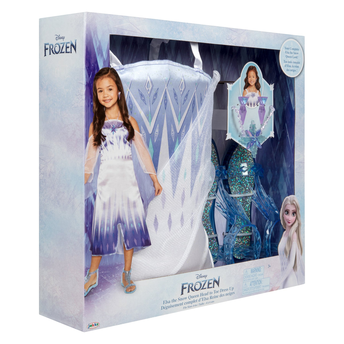 Frozen Elsa Snow Queen Tiara to Toe Dress Up Set – JAKKSstore