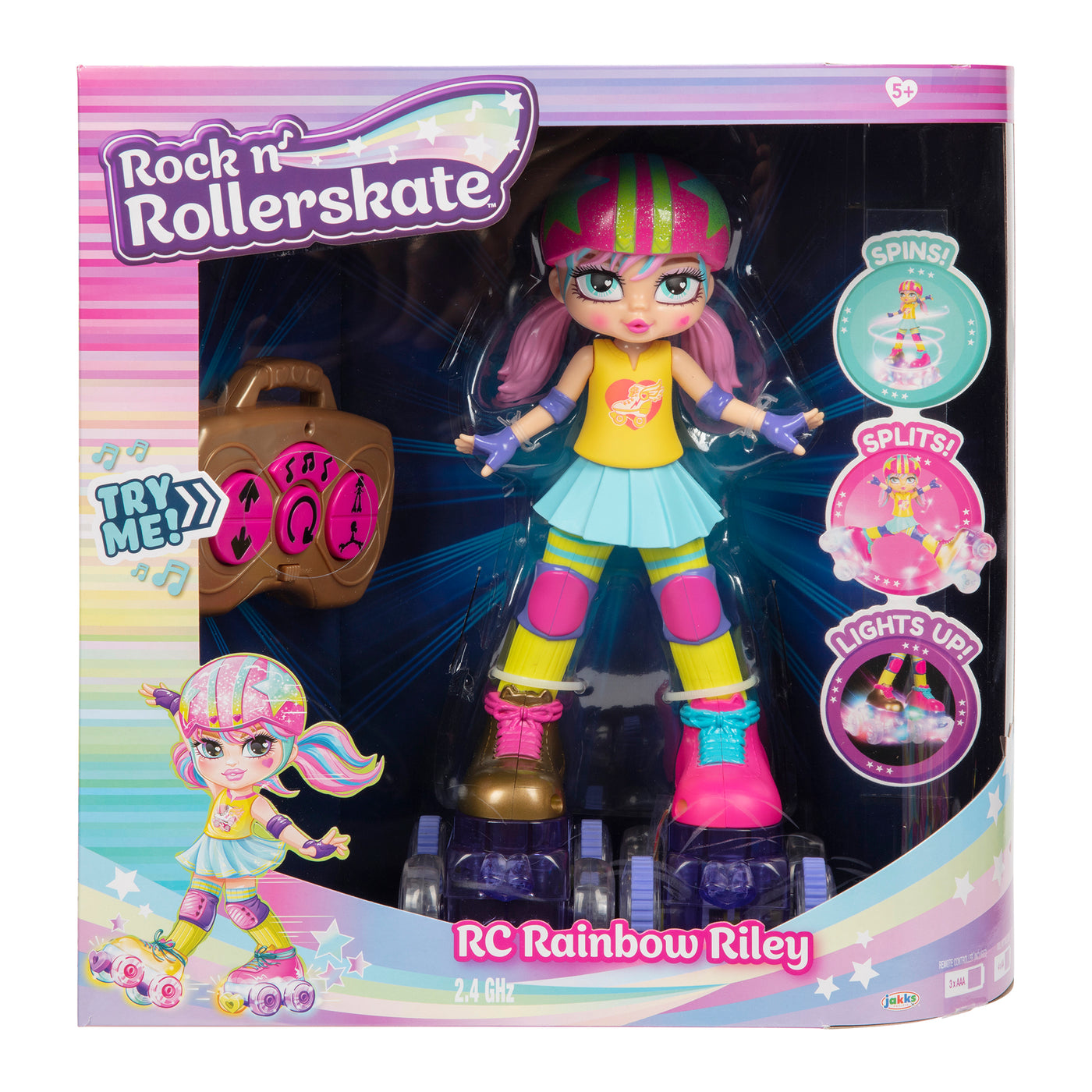 Rock n' Rollerskate Rainbow Riley
