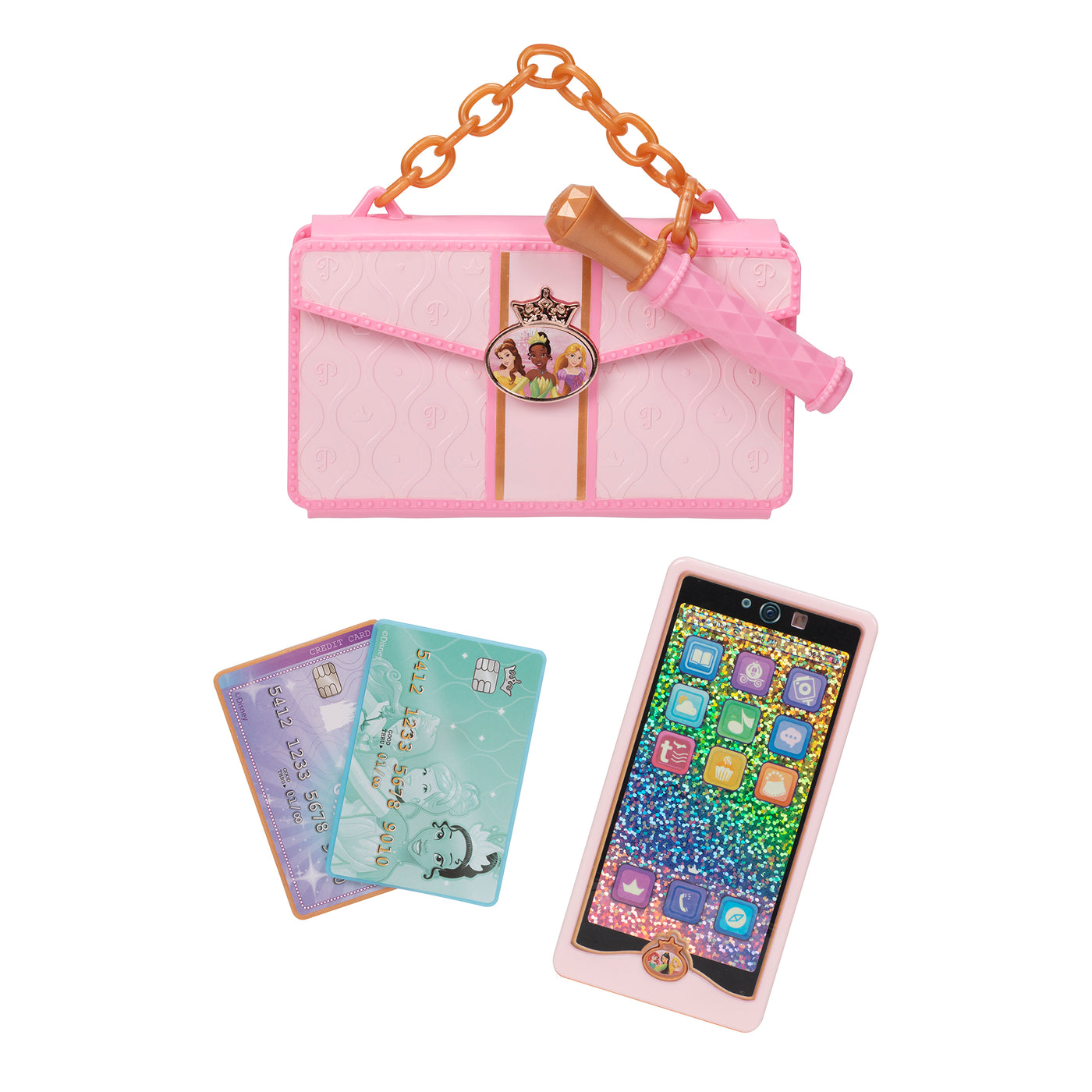 Disney Princess Style Collection Play Phone & Stylish Clutch