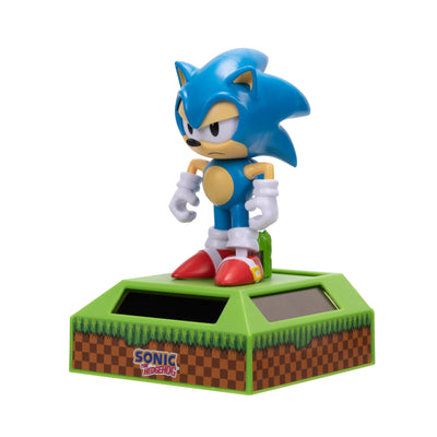 Sonic The Hedgehog Solar Foot Tapping Sonic Figure Display