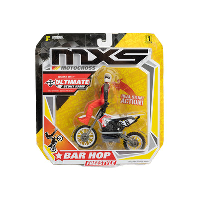 MXS® Freestyle Motocross Bike and Rider with DVD - Bar Hop