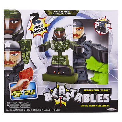 Blastables® Rebounding Target Multi Pack, Green/Black Military