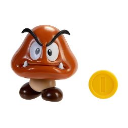 Super Mario 4 inch Goomba w/ Coin
