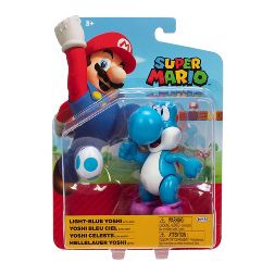 Super Mario 4 inch Blue Yoshi with Egg