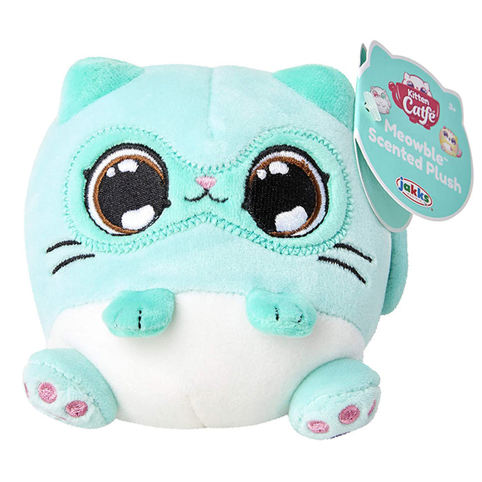 Kitten Catfé® Meowbles® Super Soft Scented Plush - Mint Siamese Cat - “Meowberry Scented