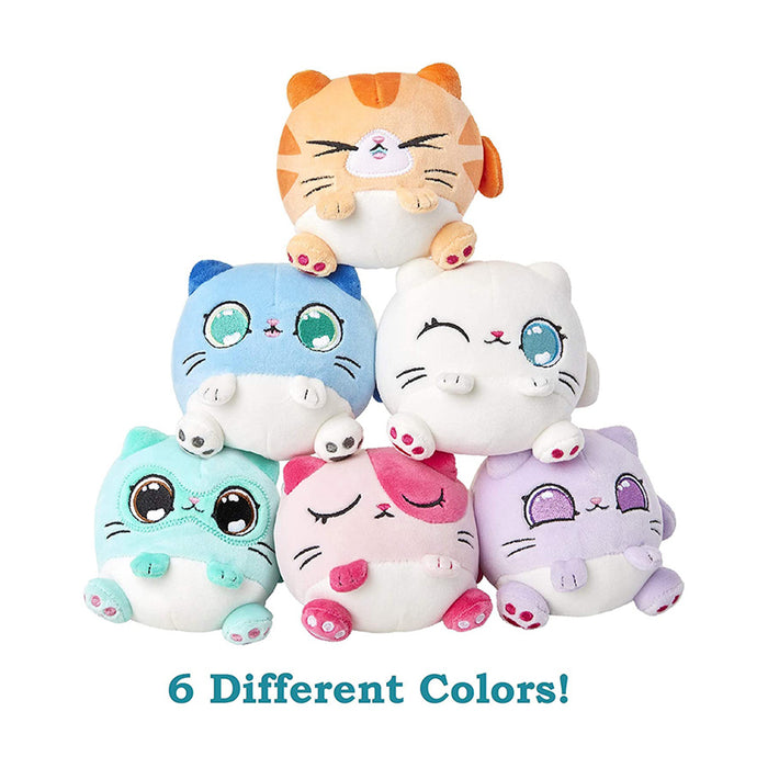 Kitten Catfé® Meowbles® Super Soft Scented Plush - Mint Siamese Cat - “Meowberry Scented