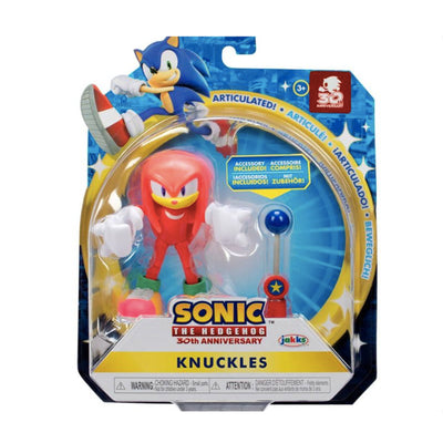 Sonic The Hedgehog Modern Knuckles w/ Blue Checkpoint Wave 6