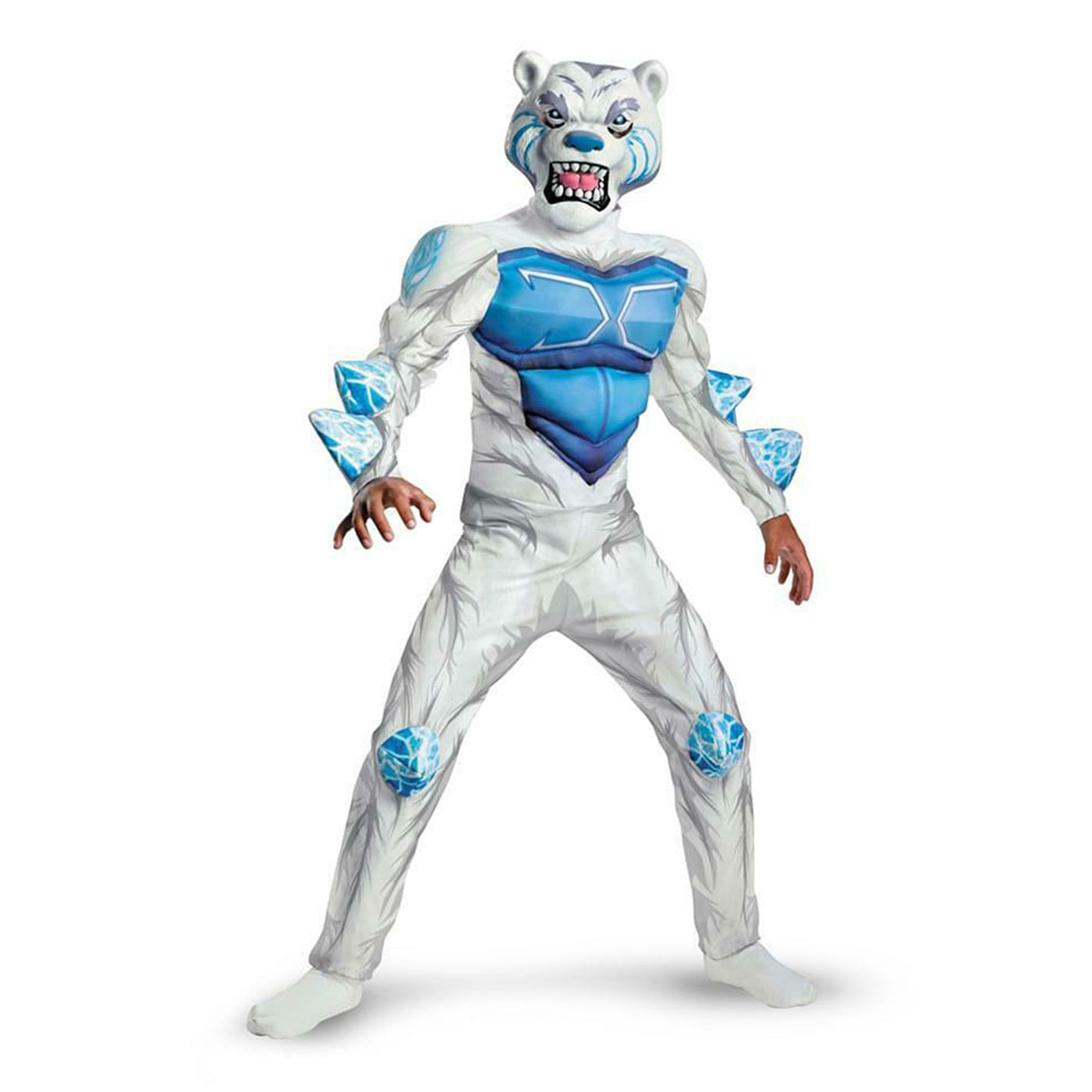 Monsuno® Lock Monster Deluxe Costume, White/Blue