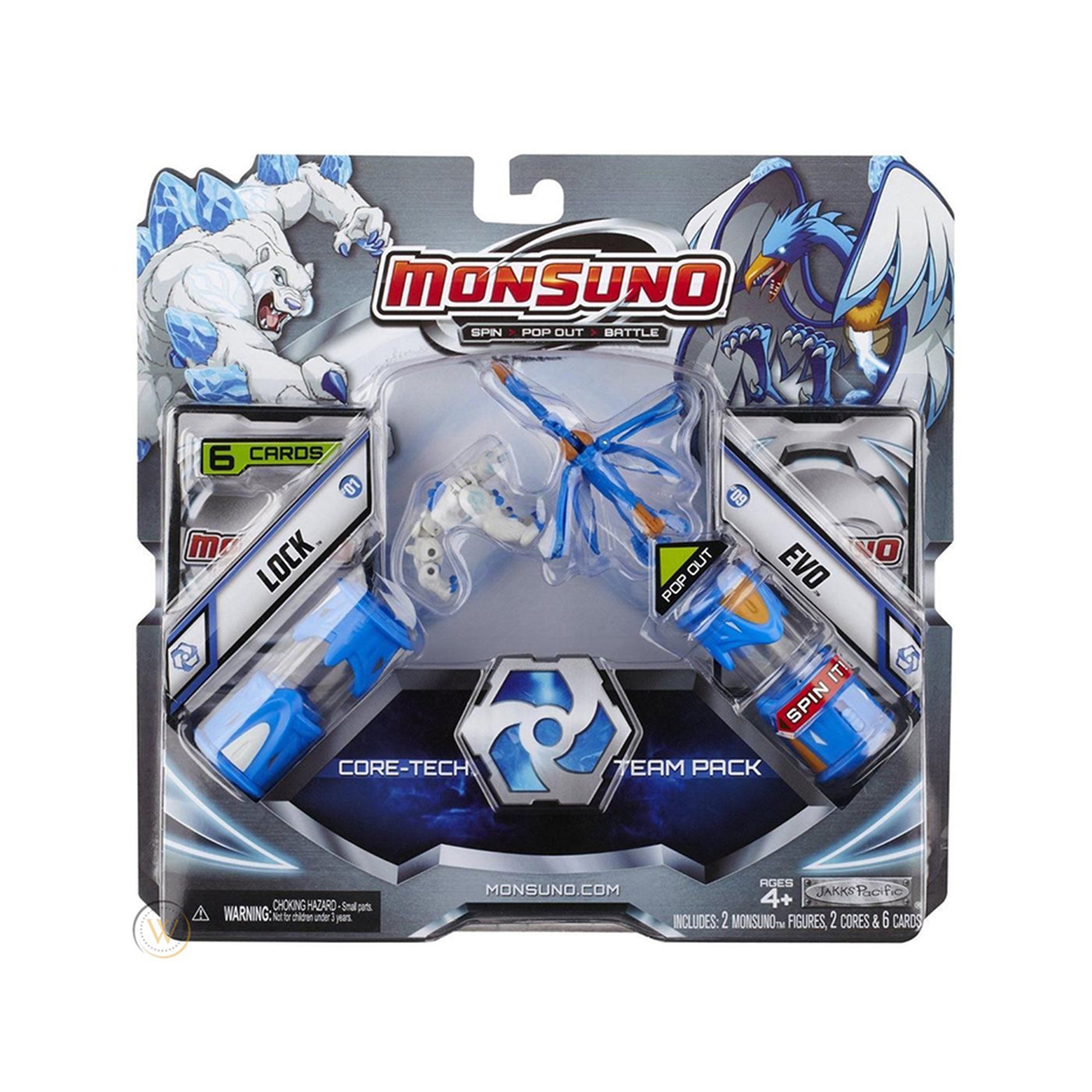 GIOCHI PREZIOSI - Monsuno Core-Tech Team Pack Lock, Longfang, Whipper GIOCHI PREZIOSI - Monsuno Core-Tech Team Pack Lock, Longfang, Whipper