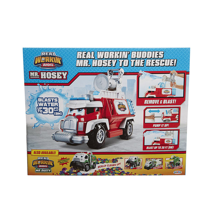 Real Workin' Buddies® Mr. Hosey The Super Spray Fire Truck Vehicle Toy