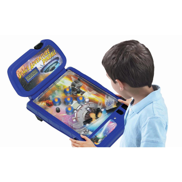 Arcade Alley® Electronic Space Adventure Pinball Tabletop Game