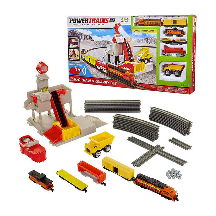 Powertrains Collect Connect Expand® R/C Train & Quarry Set