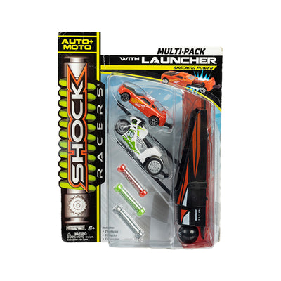Shock Racers® Multi-Pack with Launcher