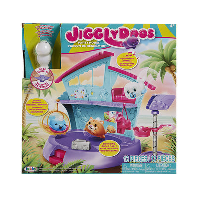 JigglyDoos® Party House Playset 1 Exclusive Squishy Figure Mini Playset