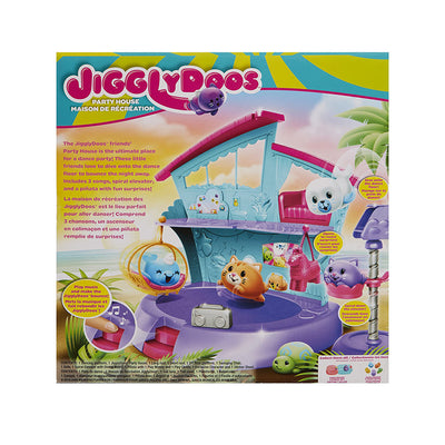 JigglyDoos® Party House Playset 1 Exclusive Squishy Figure Mini Playset